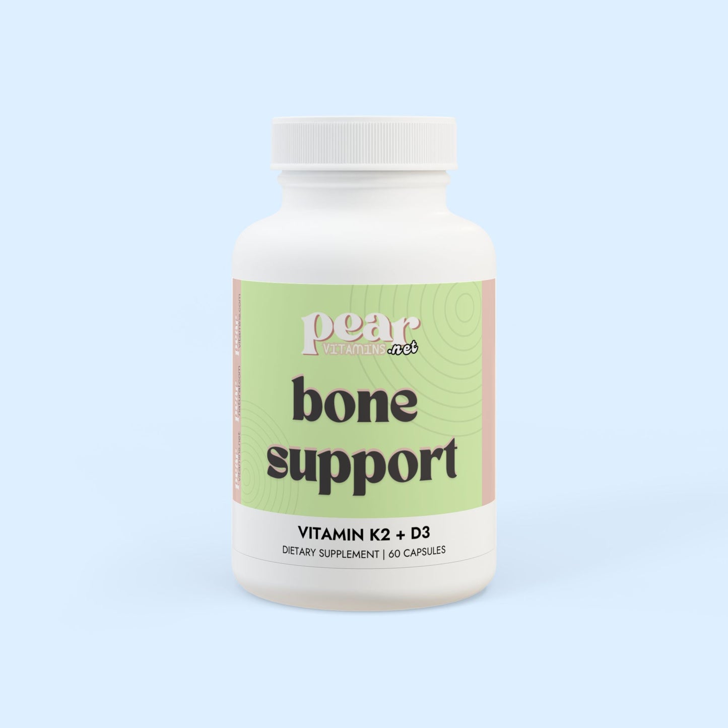 Vitamin K2 + D3 Supplement (60 Capsules)